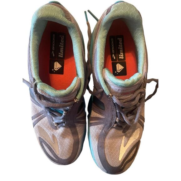 Brooks Womens Gray Pure Cadence Lace-Up Athletic Running Shoes Size 9.5 - Picture 8 of 9